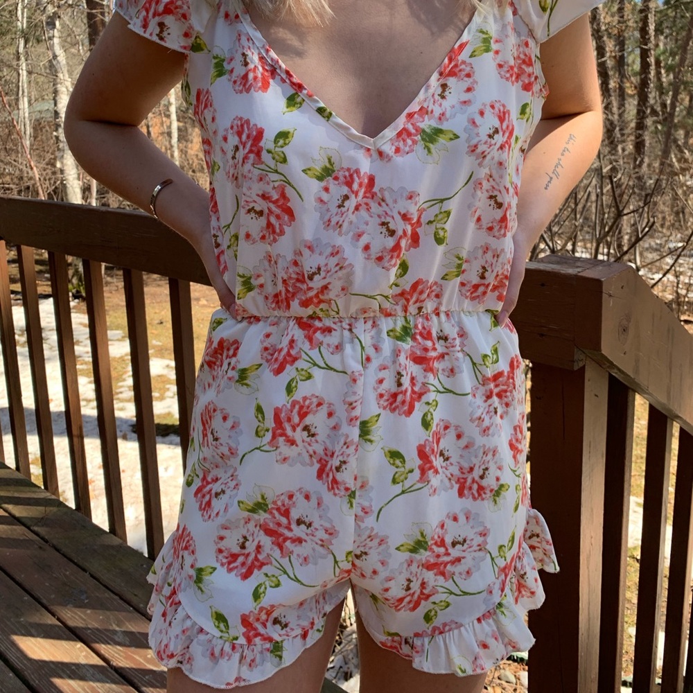 Floral Romper